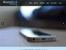 Tablet Screenshot of knutsford-software.co.uk